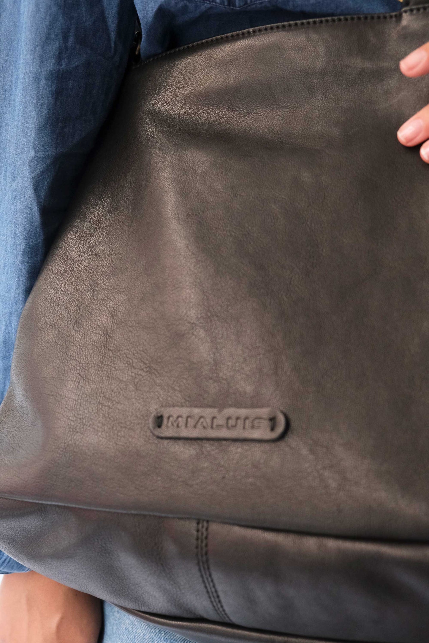 PRE ORDER discount 15%-Gabri tote bag in black soft nappa- use code PREORDER15 - DELIVERY IS ESTIMATED WITHIN APPROXIMATELY 30 DAYS FROM THE ORDER DATE- Made in Italy -