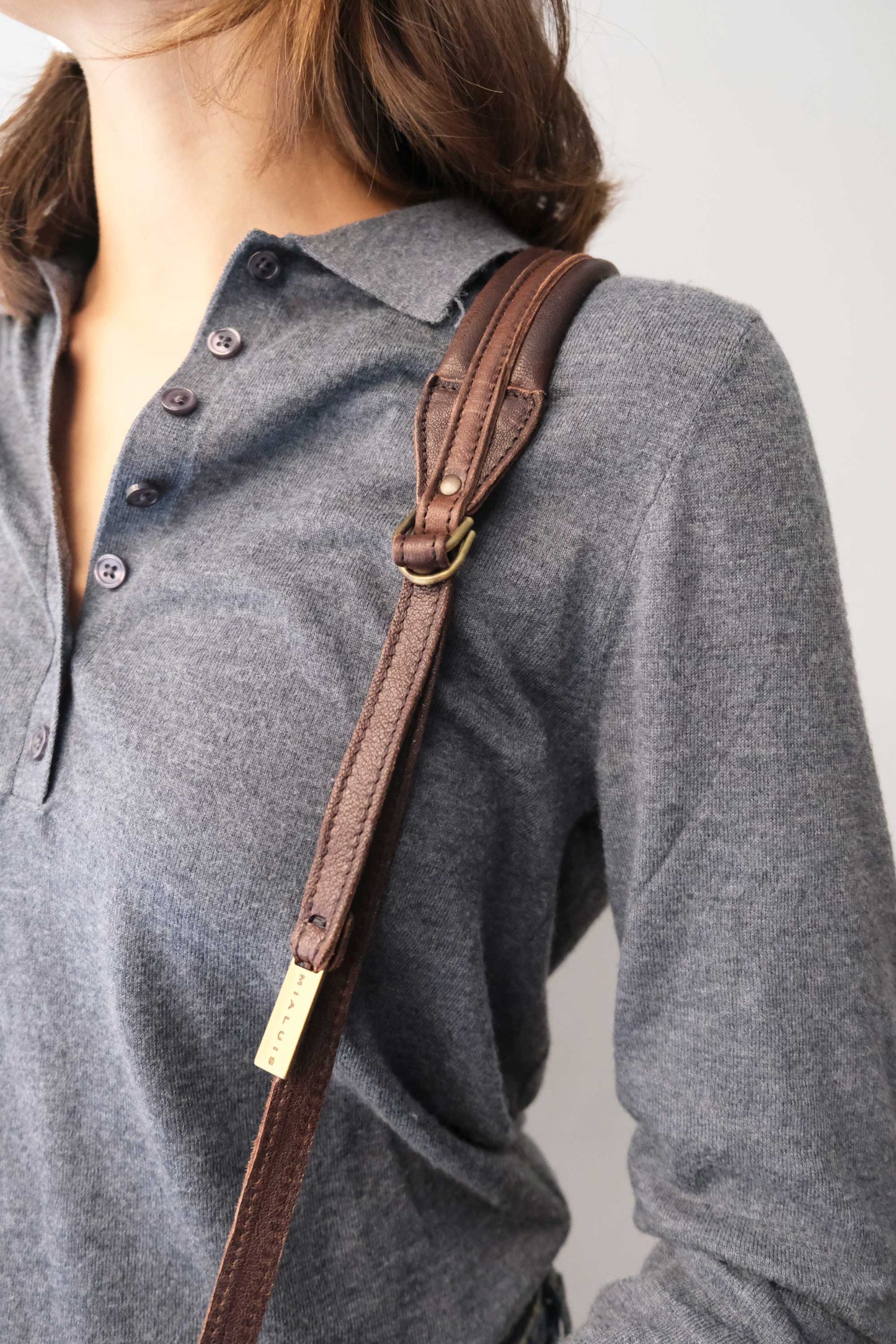 PRE ORDER discount 15%-Do saddle bag in brown perforated leather- use code PREORDER15 - DELIVERY IS ESTIMATED WITHIN APPROXIMATELY 30 DAYS FROM THE ORDER DATE- Made in Italy -