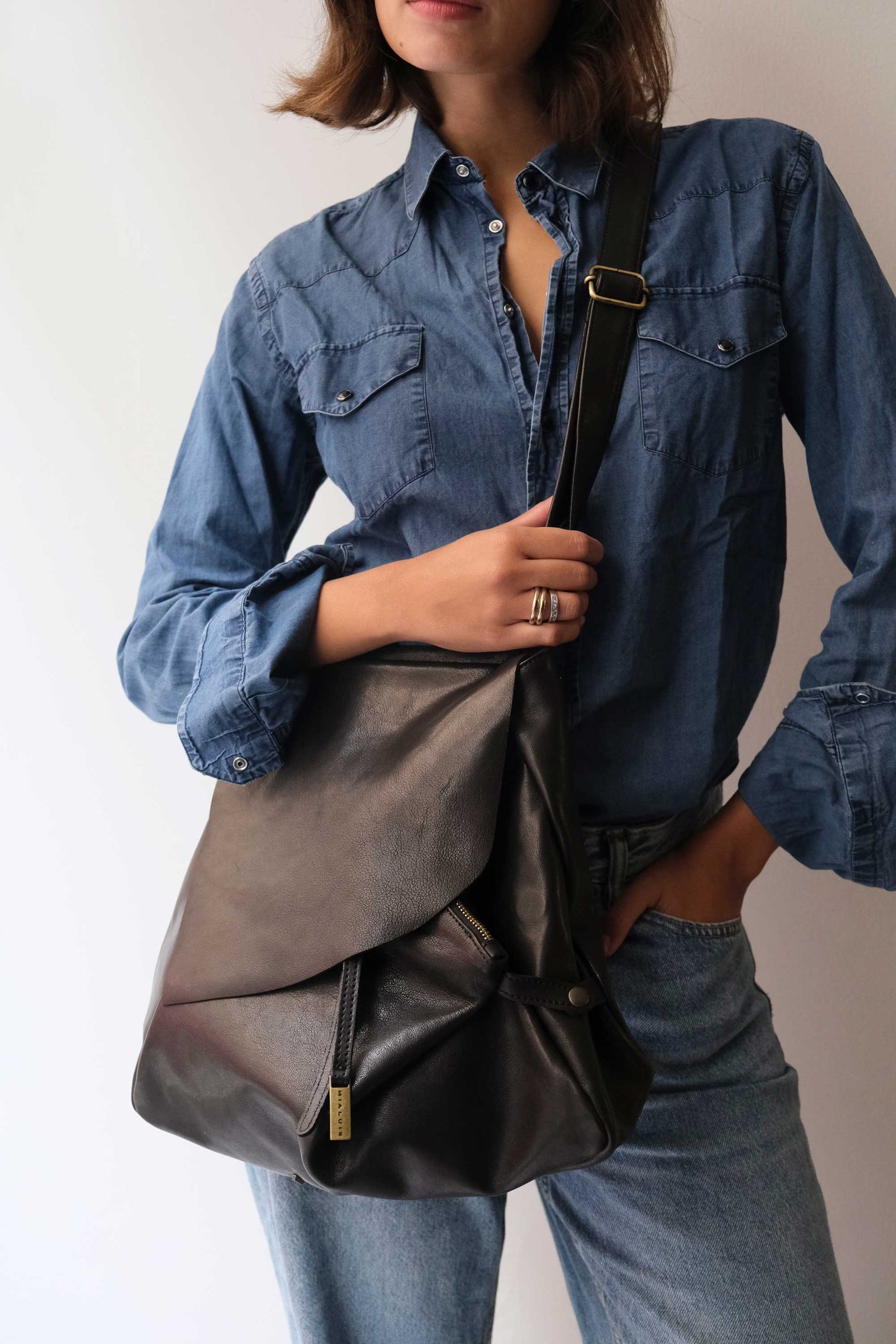 PRE ORDER discount 15%-Gabri tote bag in black soft nappa- use code PREORDER15 - DELIVERY IS ESTIMATED WITHIN APPROXIMATELY 30 DAYS FROM THE ORDER DATE- Made in Italy -