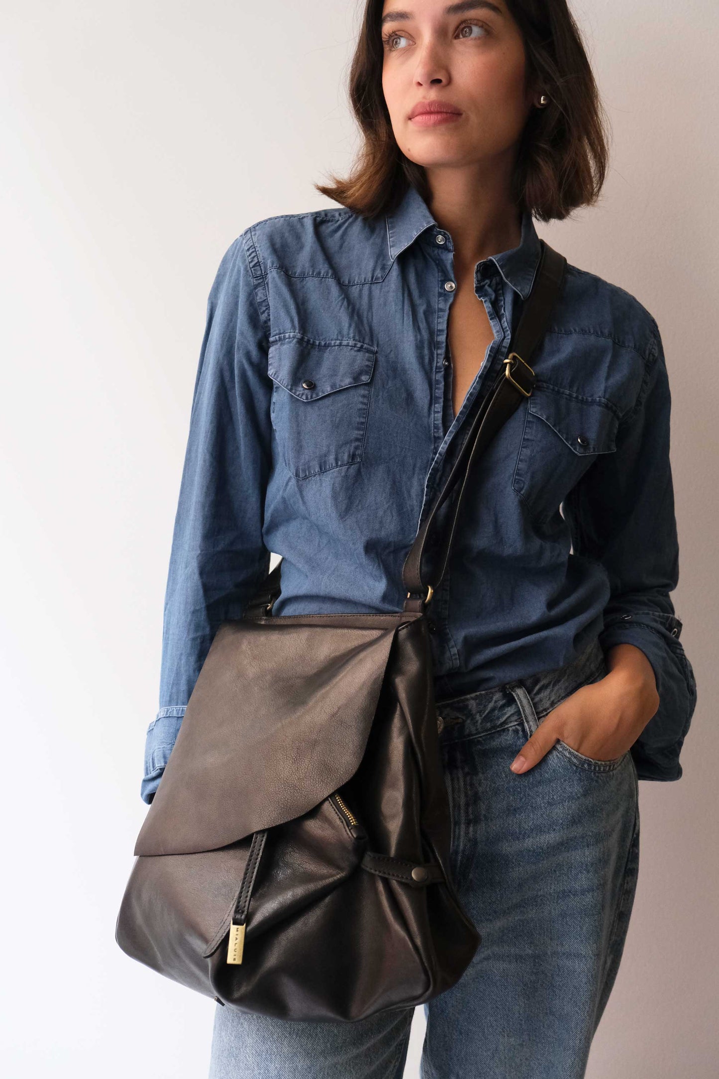 PRE ORDER discount 15%-Gabri tote bag in black soft nappa- use code PREORDER15 - DELIVERY IS ESTIMATED WITHIN APPROXIMATELY 30 DAYS FROM THE ORDER DATE- Made in Italy -