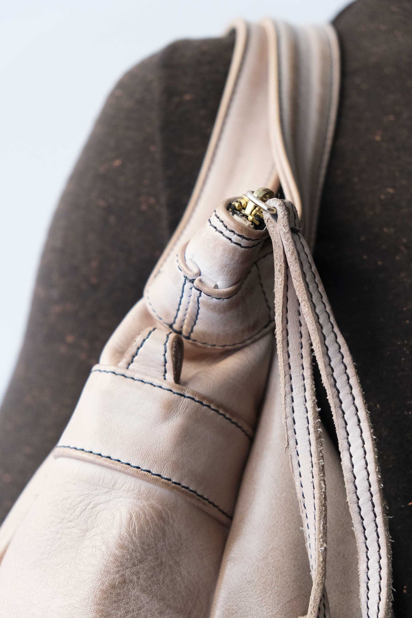 Valy in turner sand soft calf leather - Made in Italy -